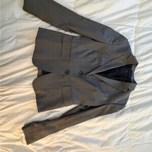 Women's Stile Benneton Elegant Gray Blazer size 6-8